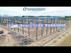 Bâtiment d'entrepôt de structure métallique