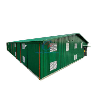 Entrepôt durable Bâtiments préfabriqués en acier léger bâtiments de stockage