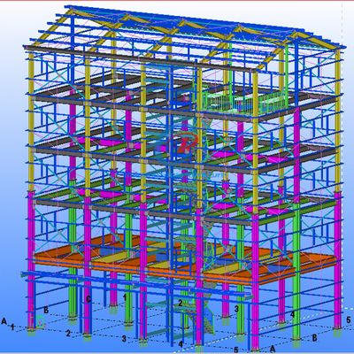 Construction de bâtiments en acier à haute résistance