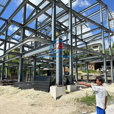 Bâtiment en acier préfabriqué résistant aux tremblements de terre, bâtiment de grande hauteur en acier modulaire