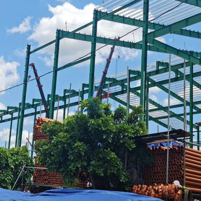 Solutions de construction de structures en acier préfabriquées pour l'architecture moderne