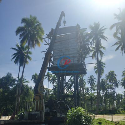 Réservoirs de stockage d'eau en acier galvanisé personnalisés pour les communautés / entreprises