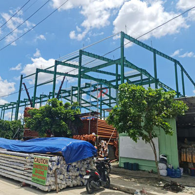 Construction pré-construite de bâtiments en acier pour l' éducation, construction institutionnelle