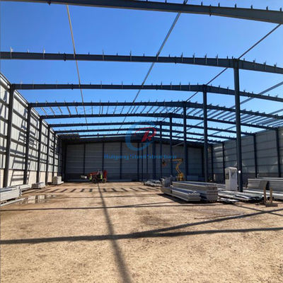 Structure en acier PEB industriel / commercial Bâtiments en acier préfabriqués solides