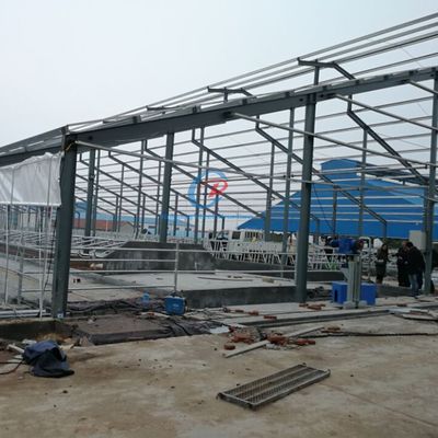 Étagères en acier préfabriquées, bâtiment agricole en acier moderne