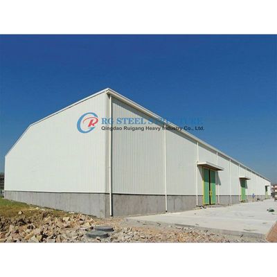 Structure en acier écoénergétique Systèmes d'entrepôt Construction préfabriquée en acier