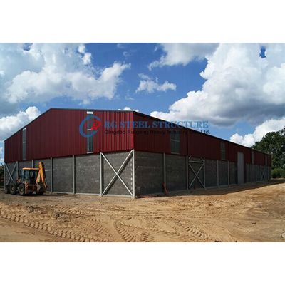 Construction d'entrepôt de structure d'acier contemporaine avec alliage élevé sans couture