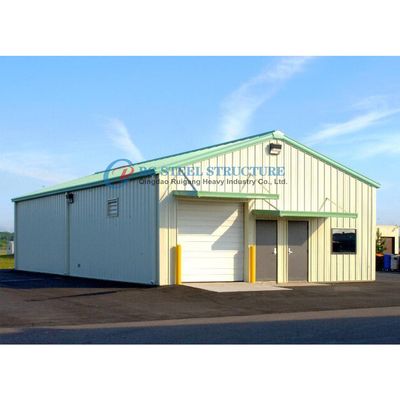 Édifices en acier industriel agricoles bâtiments en acier peints / galvanisés