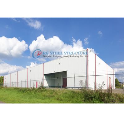 Construction de bâtiments en acier durable, bâtiment d' atelier de charpente en acier préfabriqué