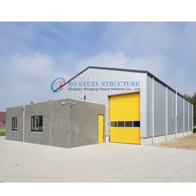 Atelier de construction de bâtiments en acier résistant aux tremblements de terre