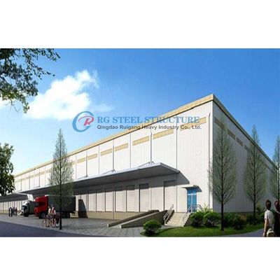 Bâtiments d'atelier industriels en acier avec systèmes technologiques intelligents intégrés