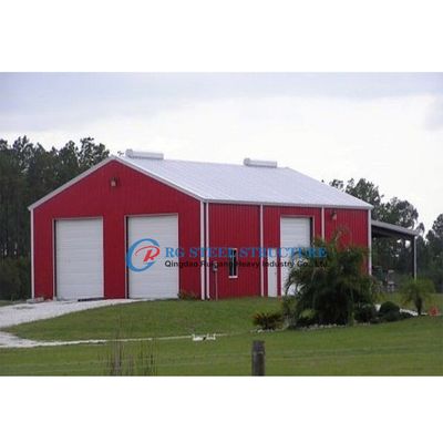 Structure en acier à haute résistance hangar résistant aux tremblements de terre Faible entretien