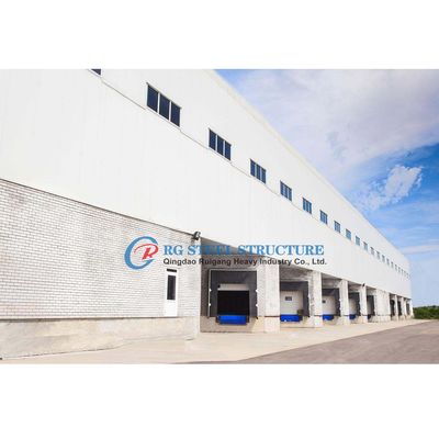 Sécurité bâtiment en acier léger Q355 S355B usine de cadre en acier