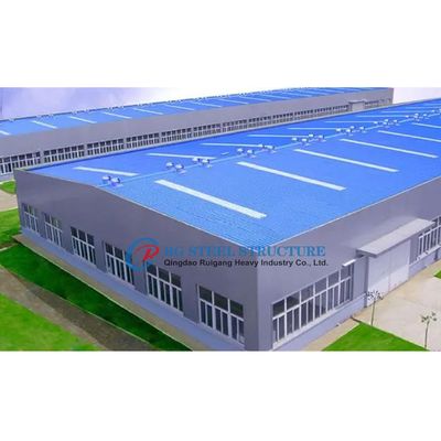 Structure préfabriquée en acier bâtiment de hangar assemblage facile pour les aéroports