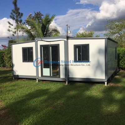 Maison de conteneurs évolutifs de 40 pieds Portable pour les applications résidentielles / commerciales