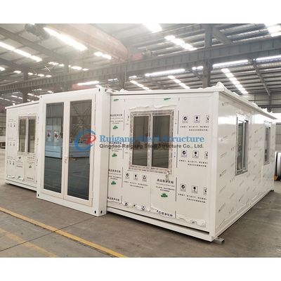 Maison de conteneurs préfabriquée évolutive de 40 pieds