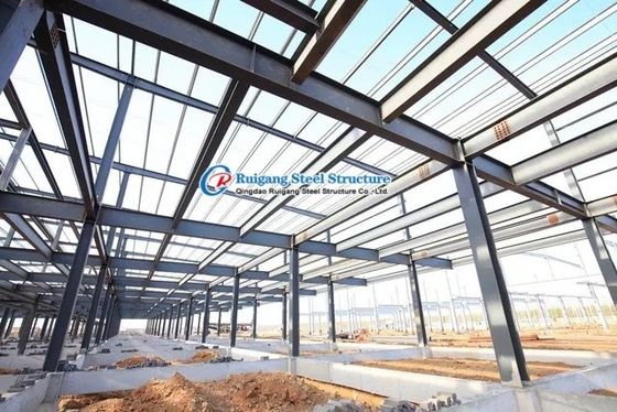 Esthétique Moderne Maison Métallique Entrepôt en Structure d'Acier Personnalisé