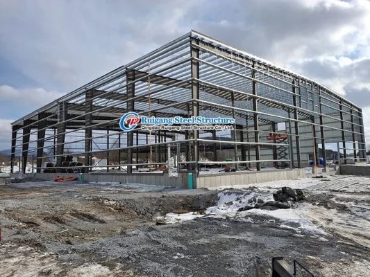Construction de bâtiments industriels en acier préfabriqué galvanisé à chaud