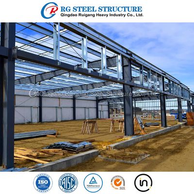 Structure en acier Construction métallique Bâtiment industriel métallique préfabriqué pour entrepôt/atelier/bureau
