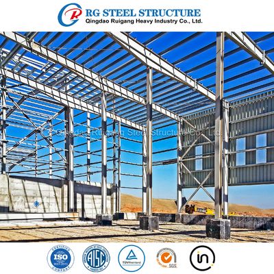 Construction métallique préfabriquée Structure en acier léger Entrepôt de bureau Pour la personnalisation