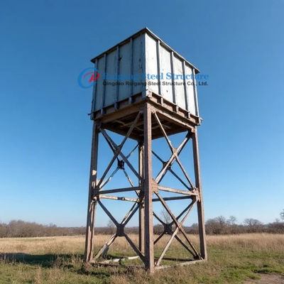 Énergie maison réservoir d'eau cadre en acier tour d'eau en acier galvanisé réservoir d'eau