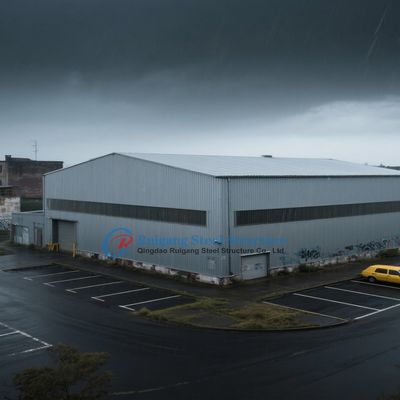 Construction de bâtiments en structure d'acier : entrepôt intelligent stéréoscopique, atelier, hangar de stockage, garage, maison