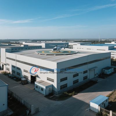 Entrepôt de structure en acier démontable portable destiné au stockage temporaire