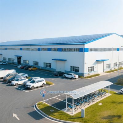 Entrepôt sur mesure en structure d'acier avec une durée de vie de 50 ans