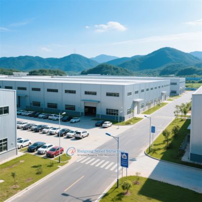 Structure en acier personnalisée entrepôt haute résistance au vent 50+ années de vie