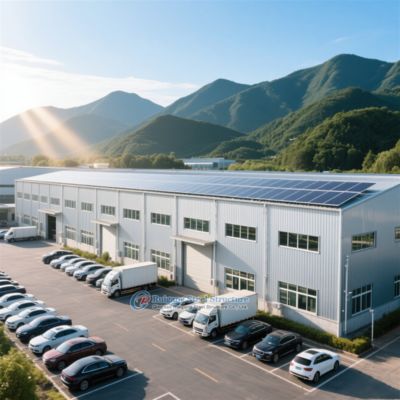 Structure en acier sur mesure entrepôt préfabriqué H-section pour le stockage