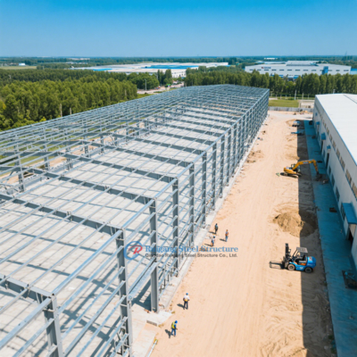 Atelier de structure en acier PEB préfabriqué et personnalisé