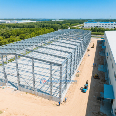 Bâtiment de structure en acier préfabriqué (PEB) pour atelier