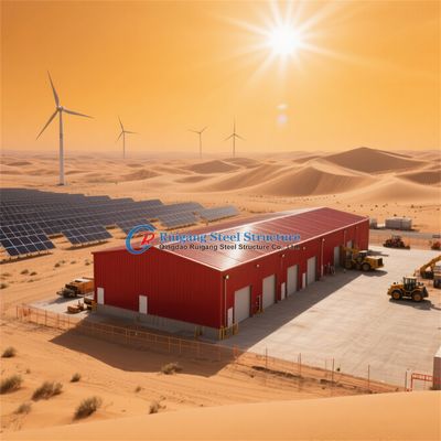 Structure en acier préfabriquée entrepôt entrepôt pour usine industrielle