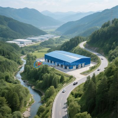 Grand bâtiment préfabriqué bâtiment structural en acier préfabriqué pour entrepôt