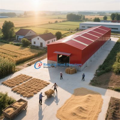 Steel Structure Construction for Peb Metallic Warehouse Workshop Hangar Shed Building for Garage