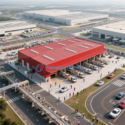 Steel Structure Building Metal Steel Structural Frame Warehouse Workshop