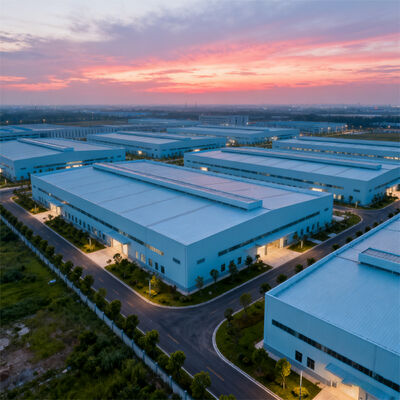 Long Span Fabricated Workshop Steel Structure Warehouse for Food Production Plant